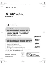 Pioneer Elite Music Tap X-SMC4-K Operating Instructions Manual preview