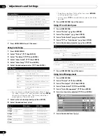 Preview for 56 page of Pioneer Elite PRO-1150HD Operating Instructions Manual