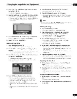 Preview for 81 page of Pioneer Elite PRO-1150HD Operating Instructions Manual