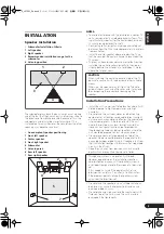 Preview for 5 page of Pioneer Elite S-LX70-W Operating Instructions Manual