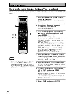 Preview for 86 page of Pioneer Elite VSX-47TX Operating Instructions Manual