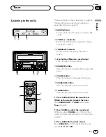 Preview for 11 page of Pioneer FH-P4000 Operation Manual