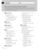 Preview for 2 page of Pioneer FH-P6200 Operation Manual