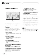 Preview for 10 page of Pioneer FH-P6200 Operation Manual