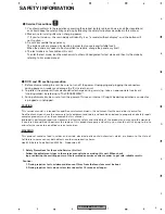 Preview for 3 page of Pioneer FX-MG8667DVZT/EW Service Manual