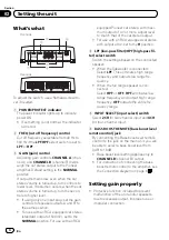 Preview for 4 page of Pioneer GM-D8604 Owner'S Manual