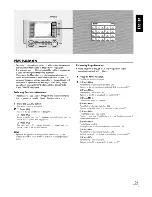 Preview for 59 page of Pioneer HTZ-7 VisionPlus Operating Instructions Manual