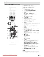 Preview for 9 page of Pioneer KRL-32V Operating Instructions Manual