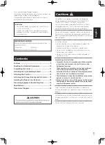 Preview for 9 page of Pioneer KRP-TS01 Operating Instructions Manual