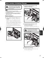 Preview for 54 page of Pioneer KURO PDK-TS36B Operating Instructions Manual