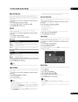 Preview for 43 page of Pioneer Kuro PDP-C509A Operating Instructions Manual