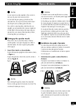 Preview for 13 page of Pioneer M-L11 Operating Instructions Manual