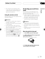 Preview for 5 page of Pioneer MEH-P6550 Operating Manual