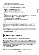 Preview for 21 page of Pioneer MVH-S325BT Operation Manual