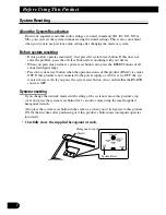 Preview for 8 page of Pioneer ODR RS-A9 Owner'S Manual