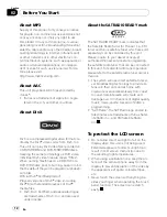 Preview for 12 page of Pioneer P4000 - CDS CD Player Operation Manual