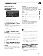 Preview for 41 page of Pioneer P4000 - CDS CD Player Operation Manual