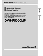 Preview for 1 page of Pioneer P5000MP - Radio / CD Operation Manual