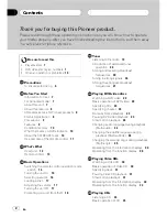 Preview for 2 page of Pioneer P5000MP - Radio / CD Operation Manual