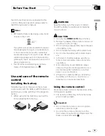 Preview for 11 page of Pioneer P5000MP - Radio / CD Operation Manual