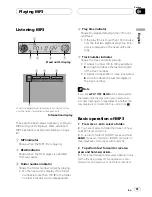 Preview for 41 page of Pioneer P5000MP - Radio / CD Operation Manual