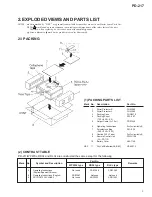 Preview for 3 page of Pioneer PD-217 Service Manual