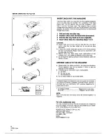 Preview for 8 page of Pioneer PD-M430 Operating Instructions Manual