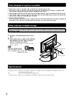 Preview for 54 page of Pioneer PDK-FS05 Operating Instructions Manual