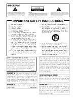 Preview for 2 page of Pioneer PDP-4270HD Operating Instructions Manual