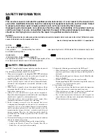 Preview for 2 page of Pioneer PDP 433CMX Service Manual