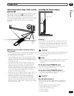 Preview for 15 page of Pioneer PDP 434HDE Operating Instructions Manual