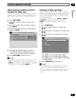 Preview for 65 page of Pioneer PDP 434HDE Operating Instructions Manual