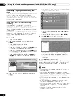 Preview for 42 page of Pioneer PDP-436SXE Operating Instructions Manual