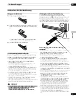 Preview for 133 page of Pioneer PDP-436SXE Operating Instructions Manual