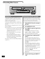 Preview for 38 page of Pioneer PDR-W37 Elite Operating Instructions Manual