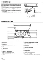 Preview for 10 page of Pioneer PL-225 Operating Instructions Manual