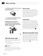 Preview for 10 page of Pioneer Premier DEH-P760MP Operation Manual