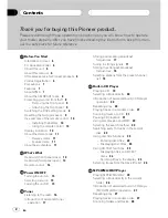 Preview for 2 page of Pioneer Premier DEH-P960MP Operation Manual