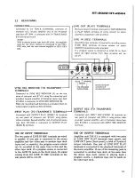 Preview for 10 page of Pioneer RT-2022 User Manual