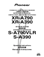 Pioneer S-A390 Operating Instructions Manual preview