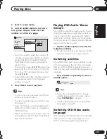 Preview for 47 page of Pioneer S-DV990ST Operating Instructions Manual