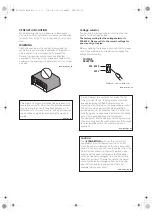 Preview for 3 page of Pioneer SC-LX73 Operating Instructions Manual