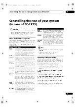 Preview for 91 page of Pioneer SC-LX73 Operating Instructions Manual