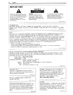 Preview for 2 page of Pioneer SP-8603 Operating Instructions Manual