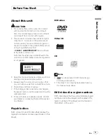 Preview for 5 page of Pioneer Super Tuner III D AVH-P4950DVD Operation Manual