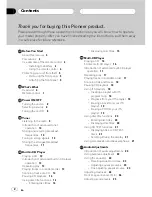 Preview for 2 page of Pioneer Super Tuner III D DEH-P2550 Operation Manual