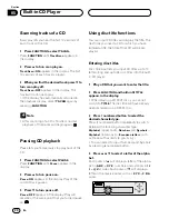 Preview for 22 page of Pioneer Super Tuner III DEH-P7400MP Operation Manual