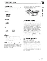 Preview for 9 page of Pioneer Super Tuner IIID AVH-P5000DVD Operation Manual