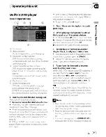 Preview for 21 page of Pioneer Super Tuner IIID AVH-P5000DVD Operation Manual