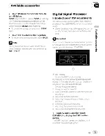 Preview for 73 page of Pioneer Super Tuner IIID AVH-P5000DVD Operation Manual